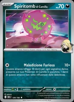 Spiritomb di Camilla card in Italian