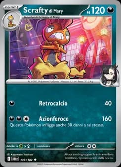 Scrafty di Mary card in Italian