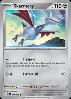 Skarmory card in Italian