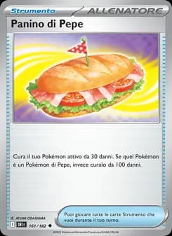 Panino di Pepe card in Italian