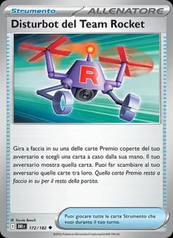 Disturbot del Team Rocket card in Italian