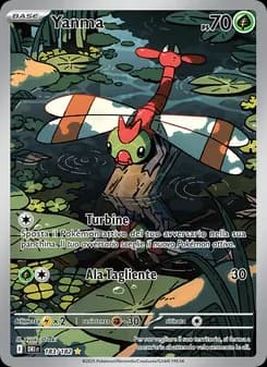 Yanma card in Italian