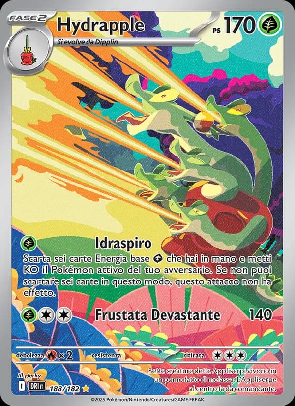 Hydrapple card in Italian