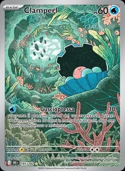 Clamperl card in Italian