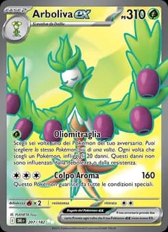 Arboliva-ex card in Italian