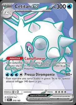 Cetitan-ex card in Italian