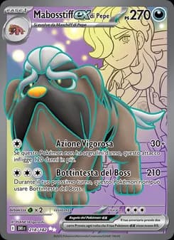 Mabosstiff-ex di Pepe card in Italian