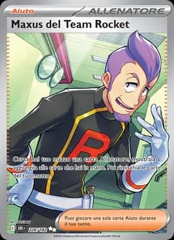 Maxus del Team Rocket card in Italian