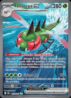 Yanmega-ex card in Italian