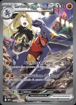 Garchomp-ex di Camilla card in Italian