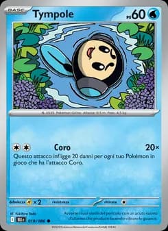Tympole card in Italian