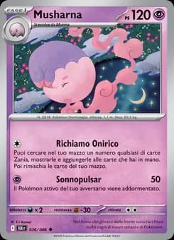 Musharna card in Italian