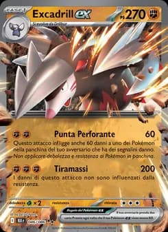 Excadrill-ex card in Italian