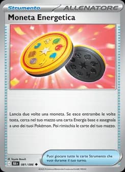Moneta Energetica card in Italian