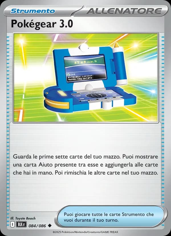 Pokégear 3.0 card in Italian