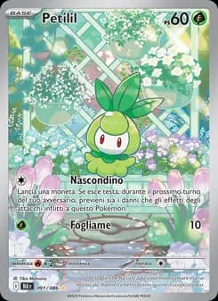 Petilil card in Italian