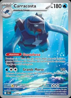 Carracosta card in Italian