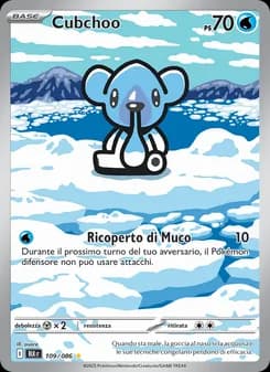 Cubchoo card in Italian