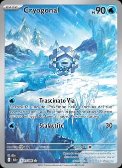 Cryogonal card in Italian