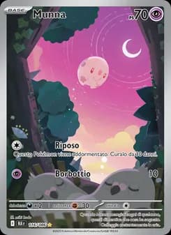 Munna card in Italian