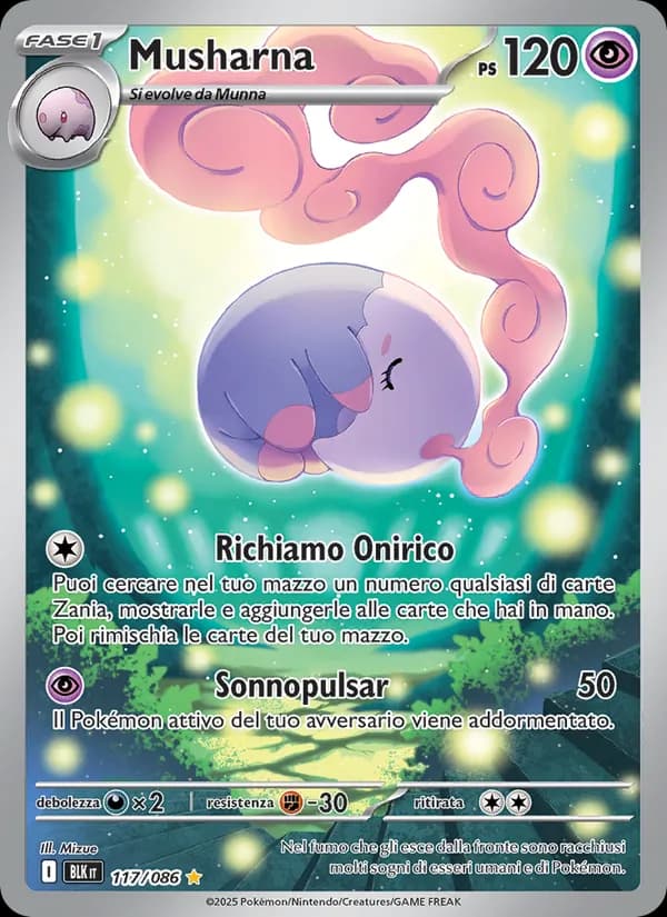 Musharna card in Italian