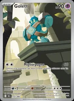 Golett card in Italian