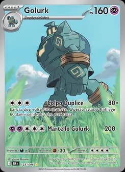 Golurk card in Italian