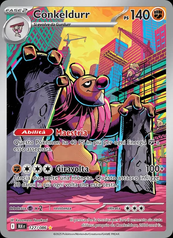 Conkeldurr card in Italian