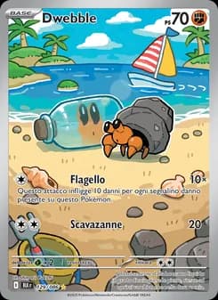 Dwebble card in Italian