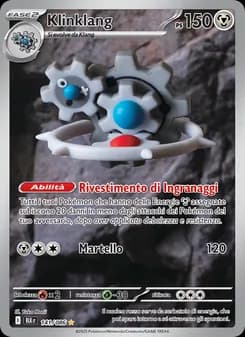 Klinklang card in Italian