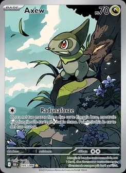 Axew card in Italian
