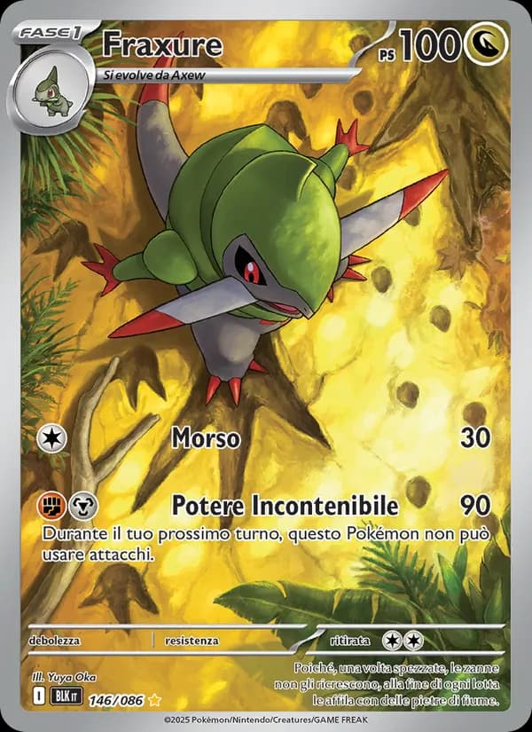Fraxure card in Italian