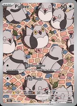 Pidove card in Italian