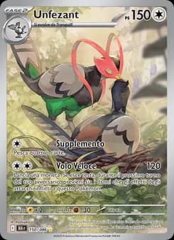 Unfezant card in Italian