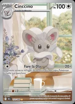 Cinccino card in Italian