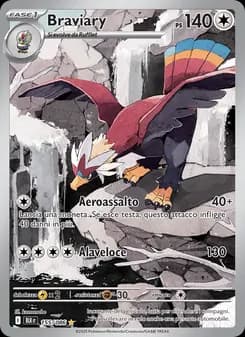 Braviary card in Italian