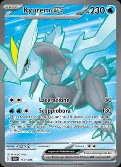 Kyurem-ex card in Italian