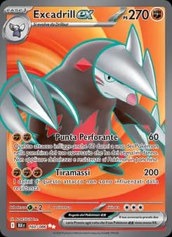 Excadrill-ex card in Italian