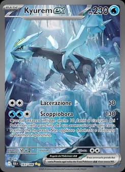 Kyurem-ex card in Italian