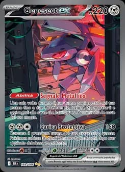 Genesect-ex card in Italian
