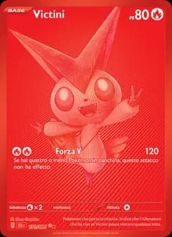 Victini card in Italian
