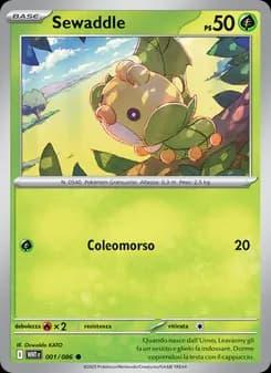Sewaddle card in Italian