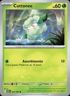 Cottonee card in Italian