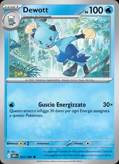 Dewott card in Italian