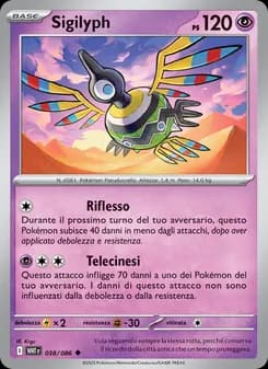 Sigilyph card in Italian