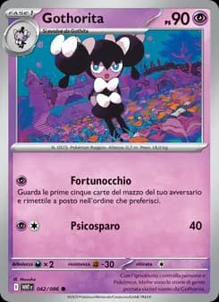 Gothorita card in Italian