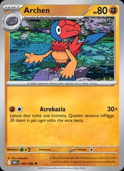 Archen card in Italian