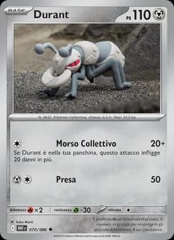 Durant card in Italian