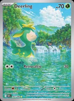 Deerling card in Italian