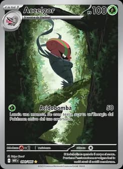 Accelgor card in Italian